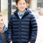 Youth 32 Degrees Packable Hooded Down Jacket