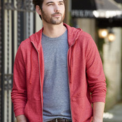 Eco Mock Twist Rocky Hooded Full-Zip Sweatshirt
