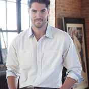 Vintage Chambray Long Sleeve Shirt