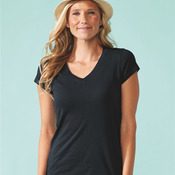 Women's Sueded V